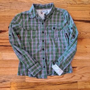Girls Old Navy Fitted Button-Up